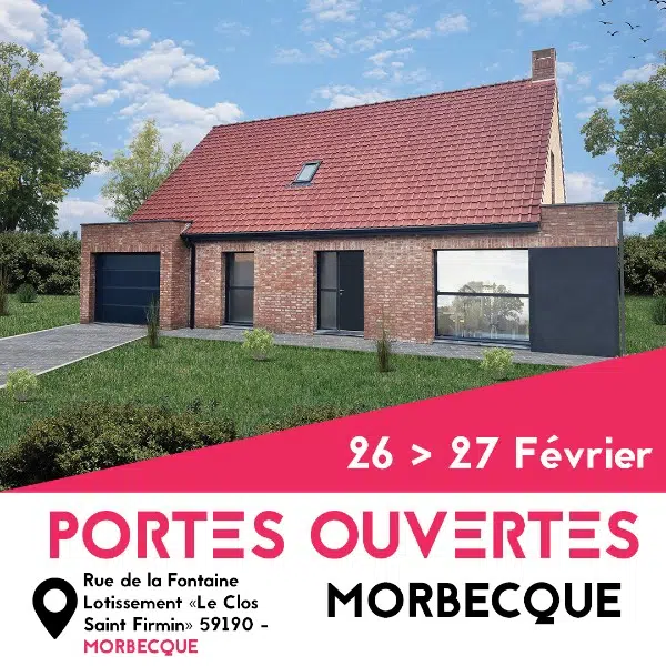 Portes Ouvertes à MORBECQUE :Une nouvelle maison Kléa à découvrir !